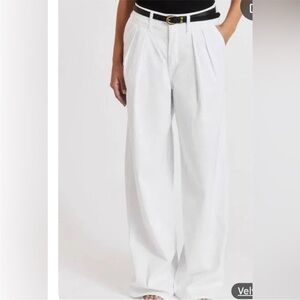 Amo Sheryl Trouser in White 28